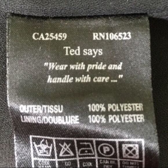 NWOT TED BAKER BEADED PLEATED CHIFFON BLACK DELICATE BABYDOLL TANK TOP 4/large - Picture 6 of 8